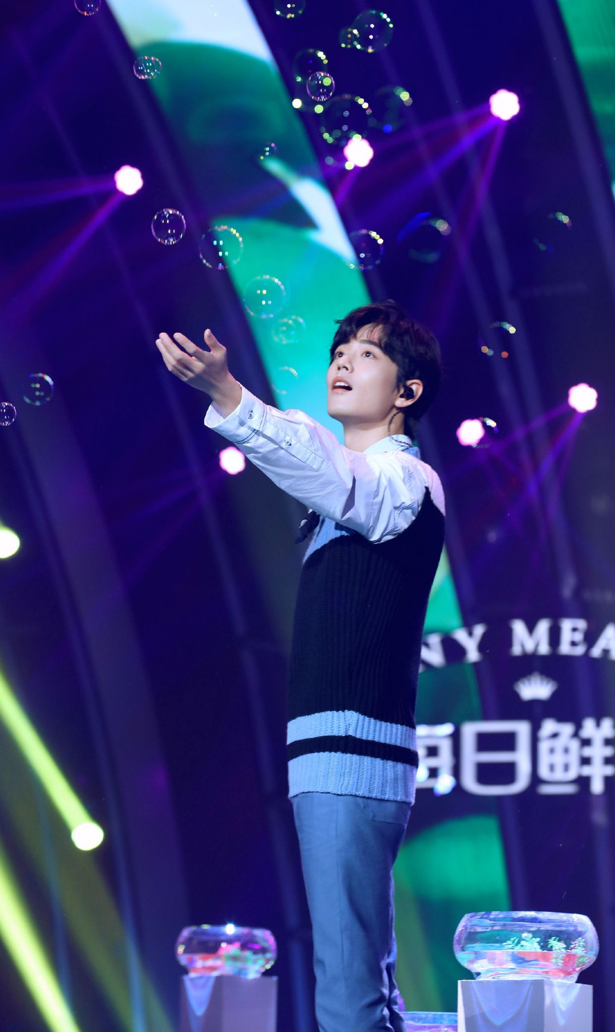 肖战的经典造型,《我们的歌》第一季舞台彩排花絮全辑(下)