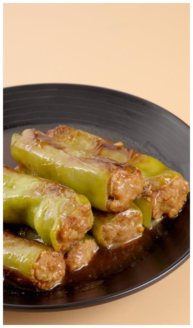 虎皮尖椒酿肉__财经头条