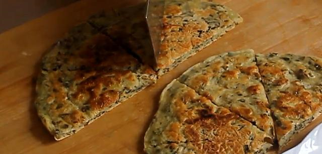 教你做一道麻子菜饼鲜香味美吃了还想吃