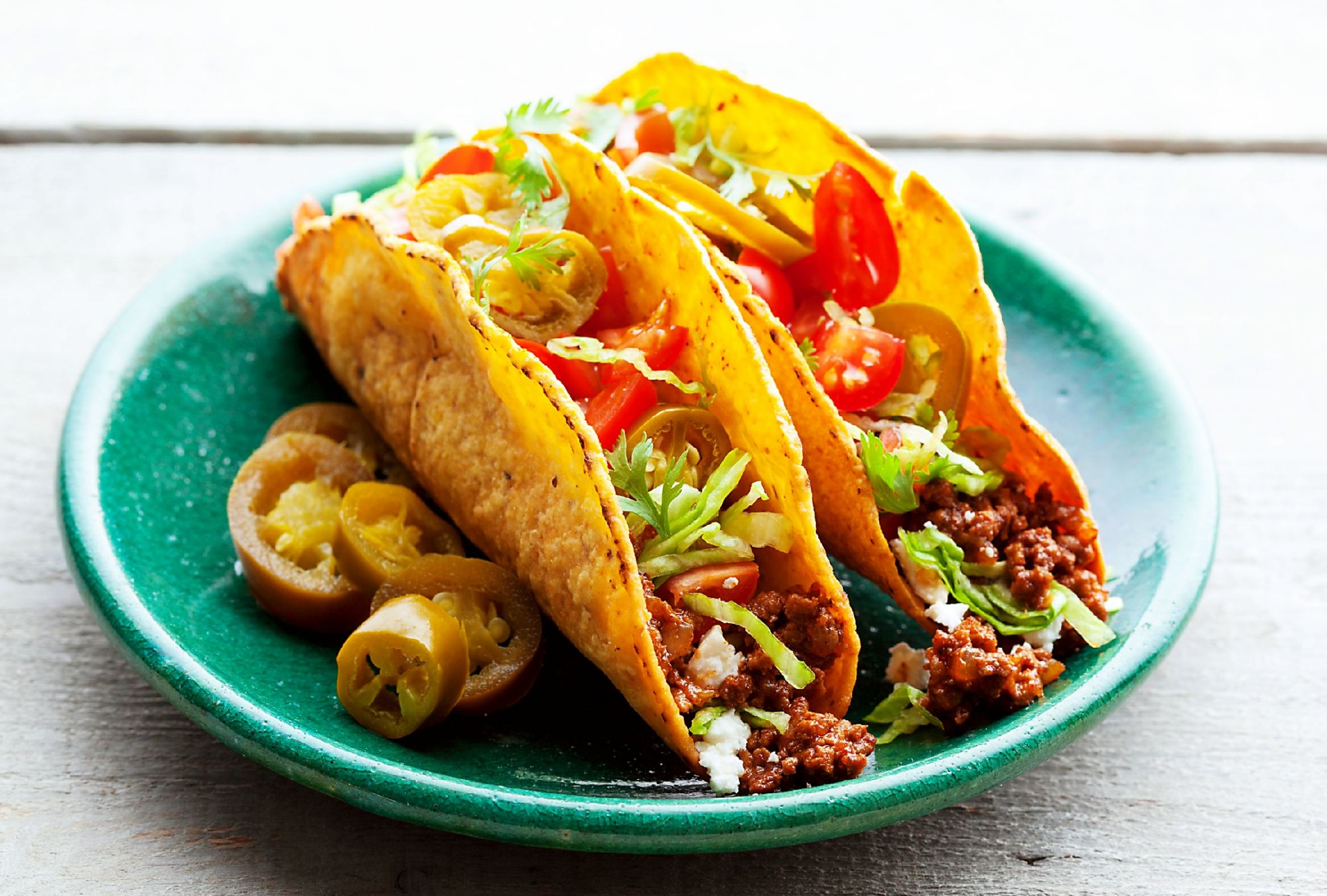 美国饮食文化的代表之一 两种不同种族的混合性美食 墨西哥玉米卷