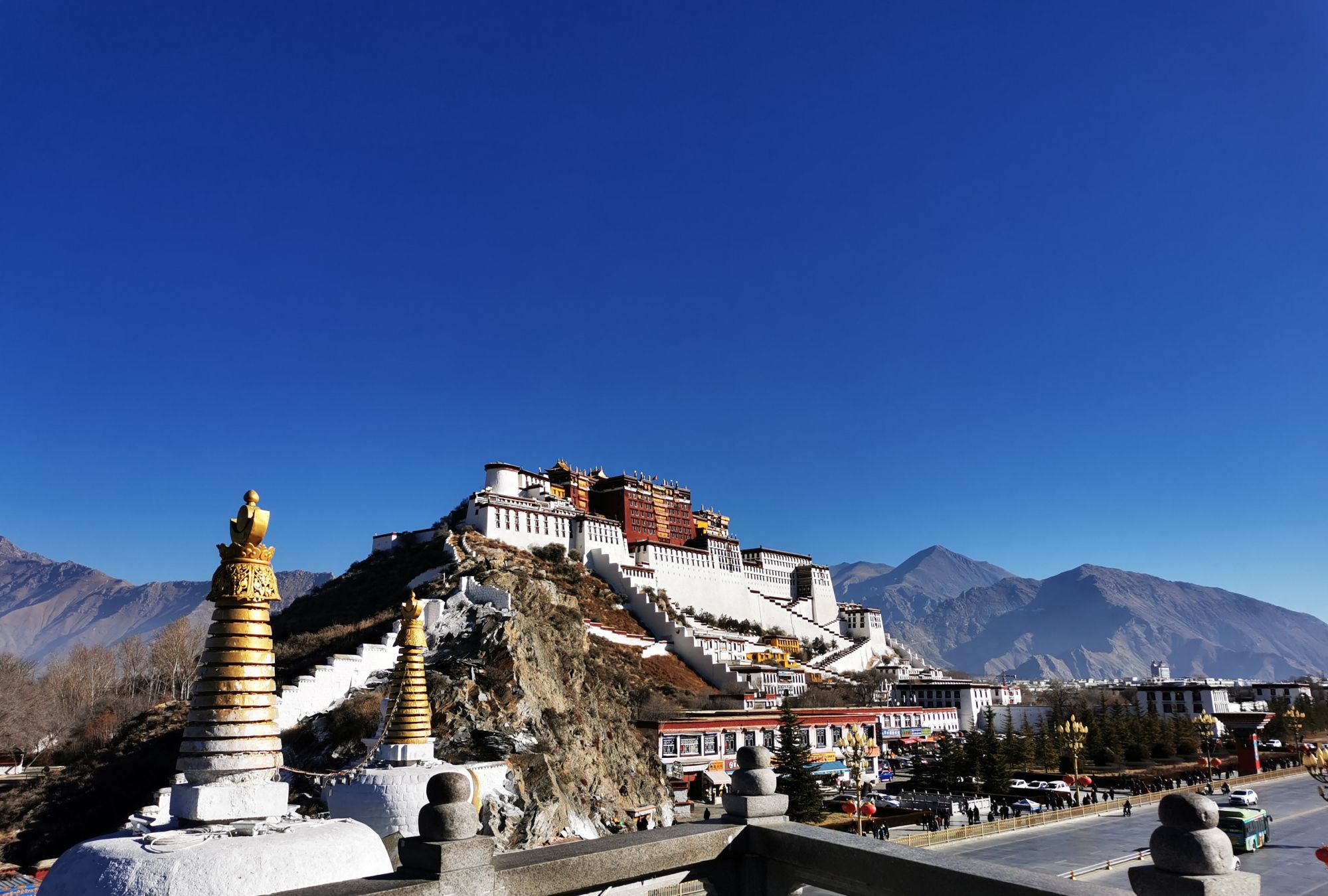 一起云旅行-心心念念的布达拉宫-拉萨全景拍照点