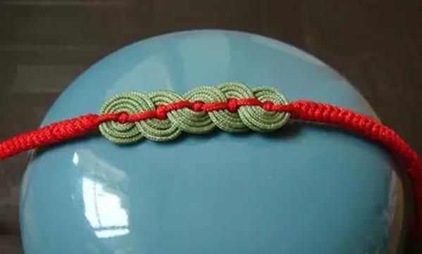 素雅有韵味的铜钱花手链编织方法图解教程_高清图集_新浪网