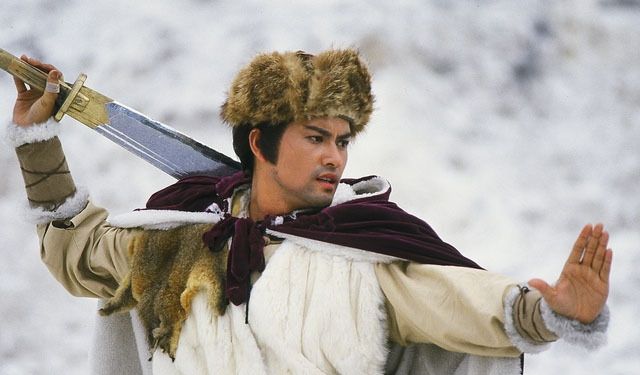 吕良伟版《雪山飞狐》剧照:美女阵容强大,赵雅芝演配角马春花_高清