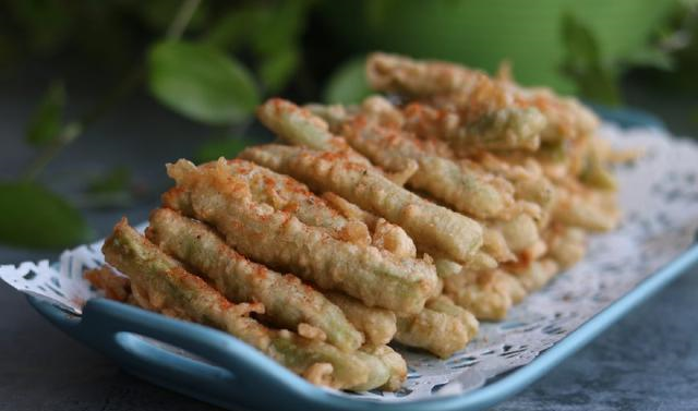 干炸芸豆这么做,外酥里嫩美味又好吃,一上桌筷子根本就停不下来|芸豆