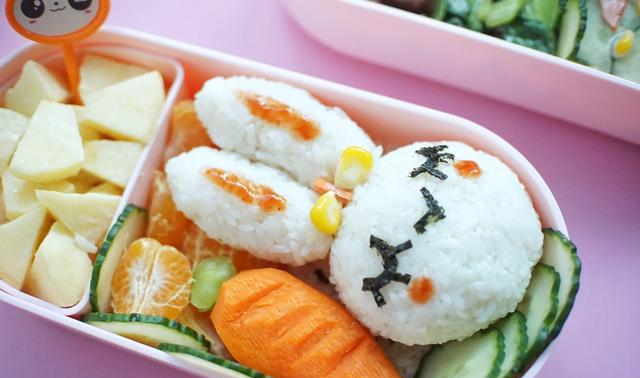 孩子不吃饭可爱便当来登场这样的便当小朋友天天喊我做给她吃