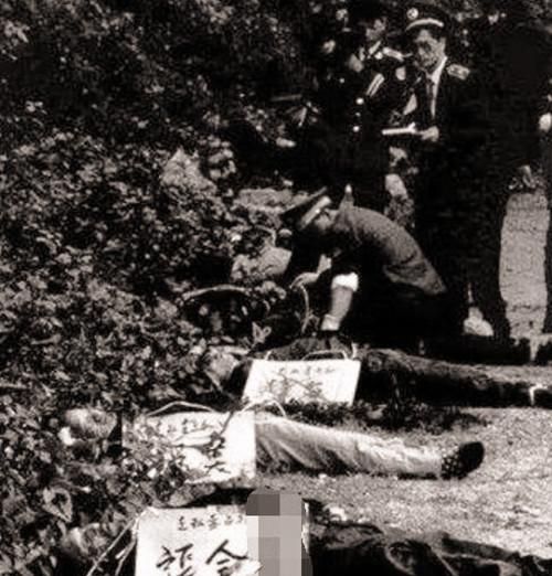 老照片:民国的女子五官十分精致,犯人恐慌的表情,让人很同情