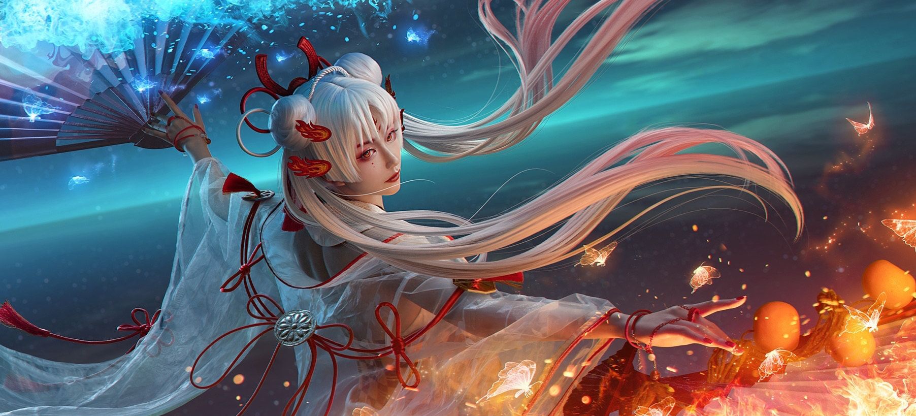 阴阳师不知火cos神还原