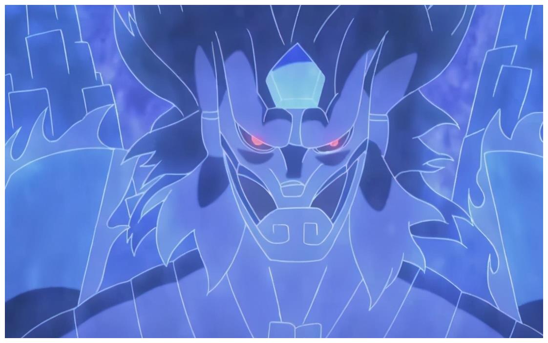 在《究极风暴:革命》中,首次出现了宇智波止水的须佐能乎,而且开局就