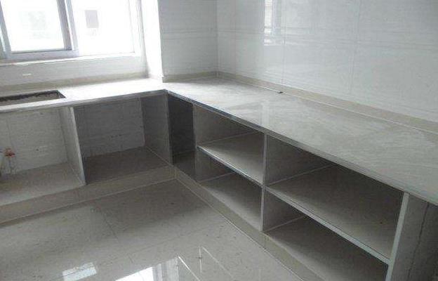 瓷砖灶台的做法