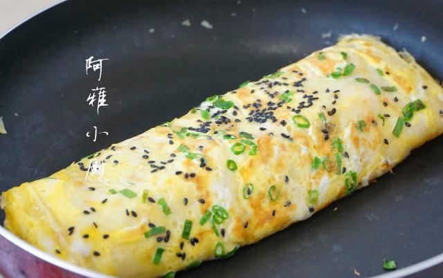 调一碗面糊,在家做煎饼果子,营养美味健康,真香|阿雅|面糊|早餐_新浪