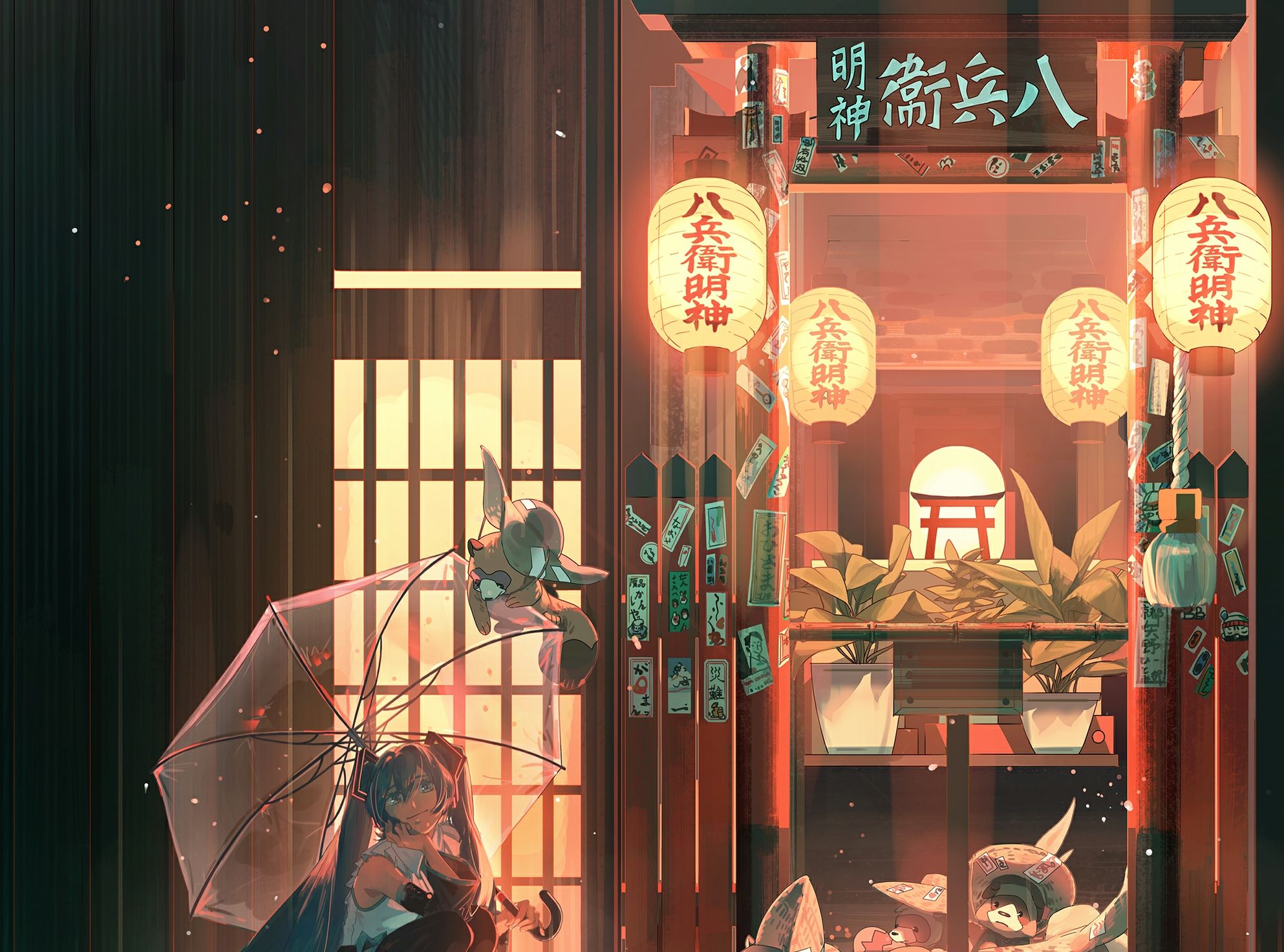 看 初音未来 的插画壁纸 真的是一种艺术的享受 画得太美了 看 初音未来 的插画壁纸 真的是一种艺术的享受 画得太美了