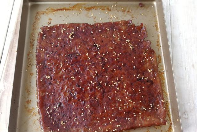 在家自制猪肉脯甘香好吃又简单比外卖靠谱