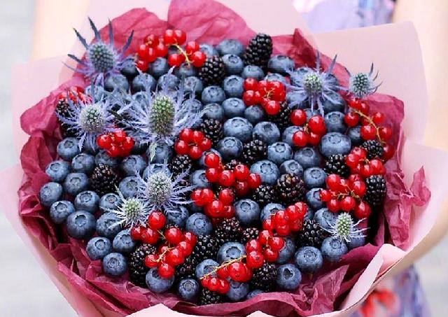 分享一组水果花束 好看又好吃 浪漫又实用 看你最喜欢哪一个