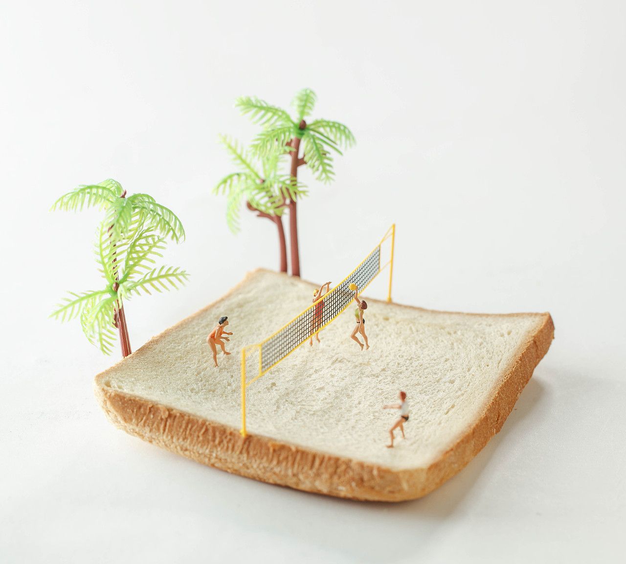 「微观创意」走进食物中的小人国是一种怎样的体验?