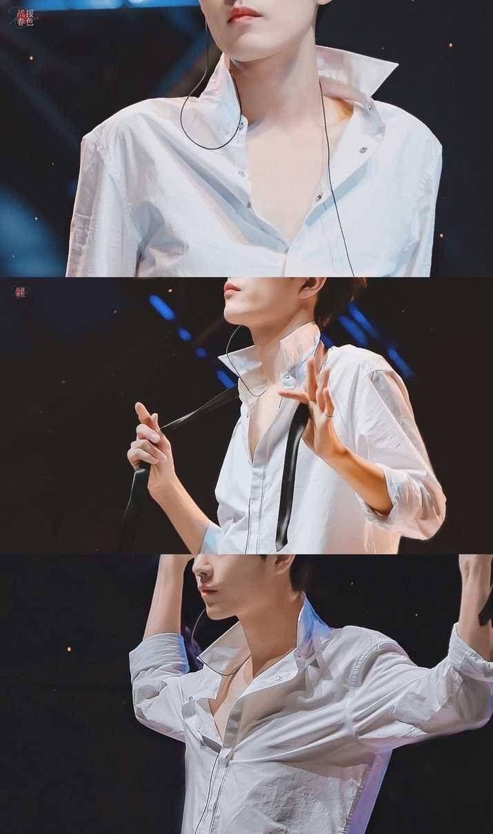 肖战扯领带的这种动作太过致命