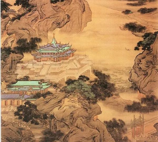 故宫收藏，清代画家袁江、袁耀山水作品欣赏