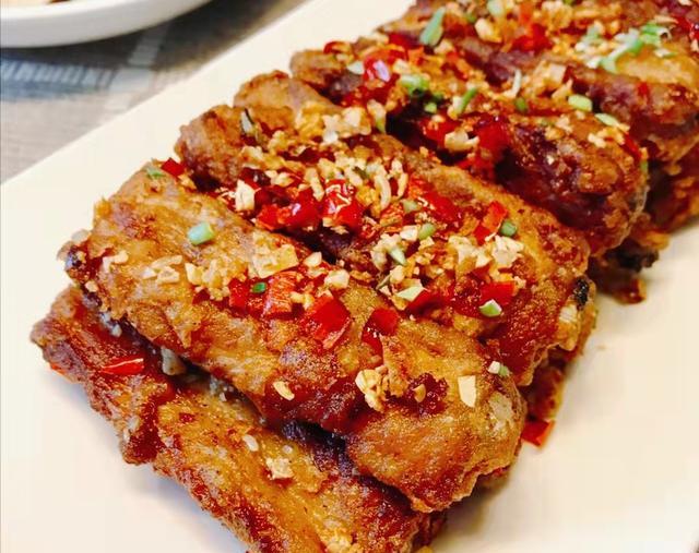 味道巴适的椒盐排骨