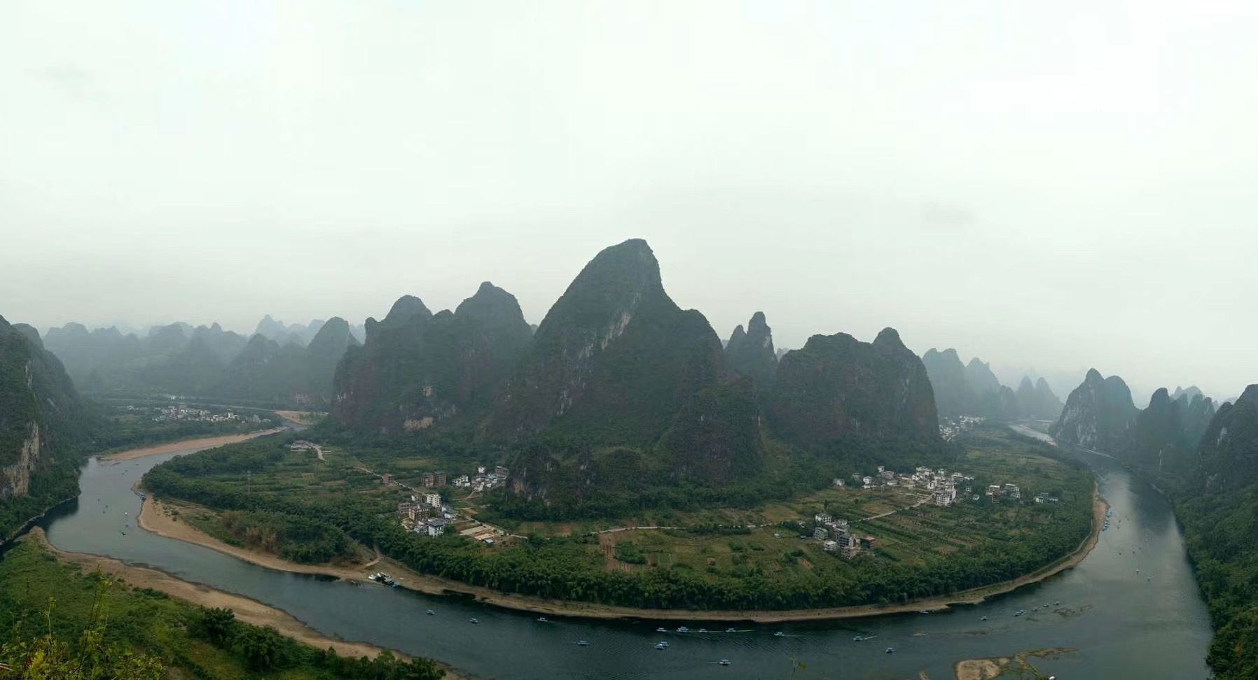 河流的大拐弯非常美！我国河流很多，这几个大拐弯你见过吗?