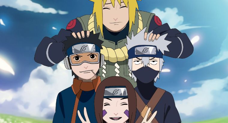 1 / 7 猿飞日斩带领的"三忍"班