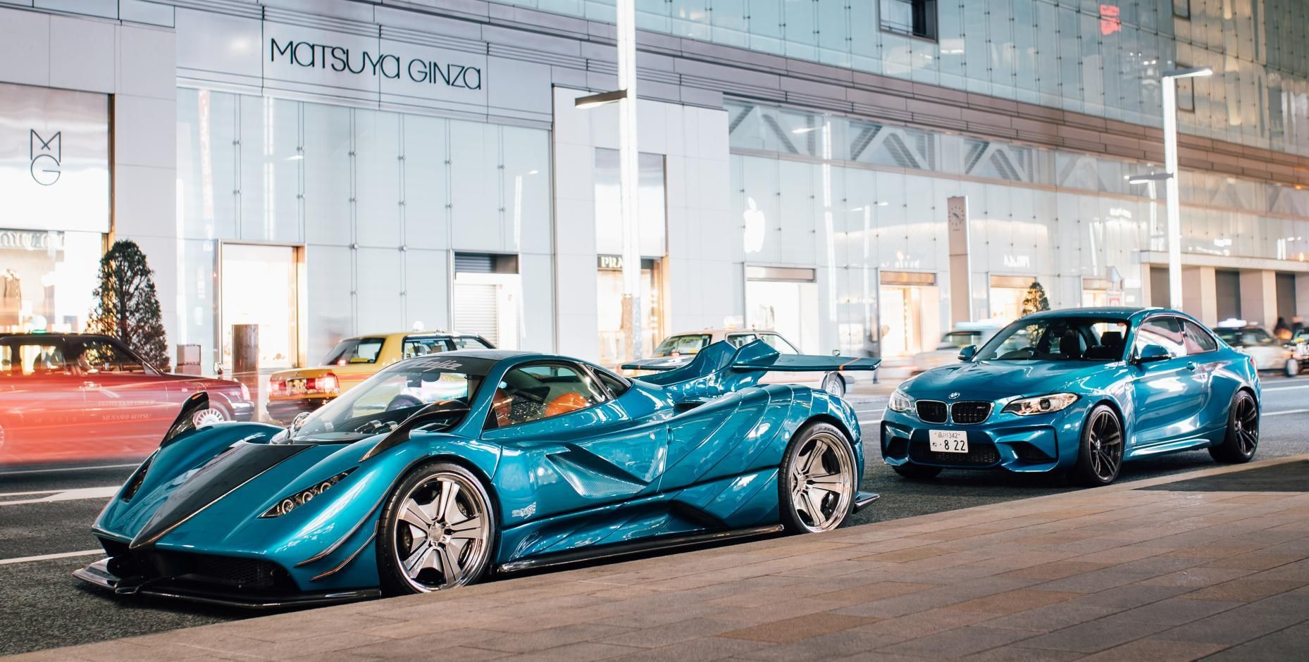 跑车文化:日本东京街头酷车随拍