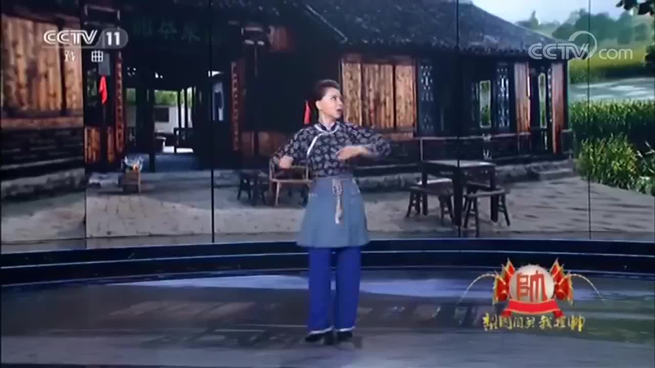 现代京剧《沙家浜》选段,阿庆嫂经典唱段,男女老少都会唱!