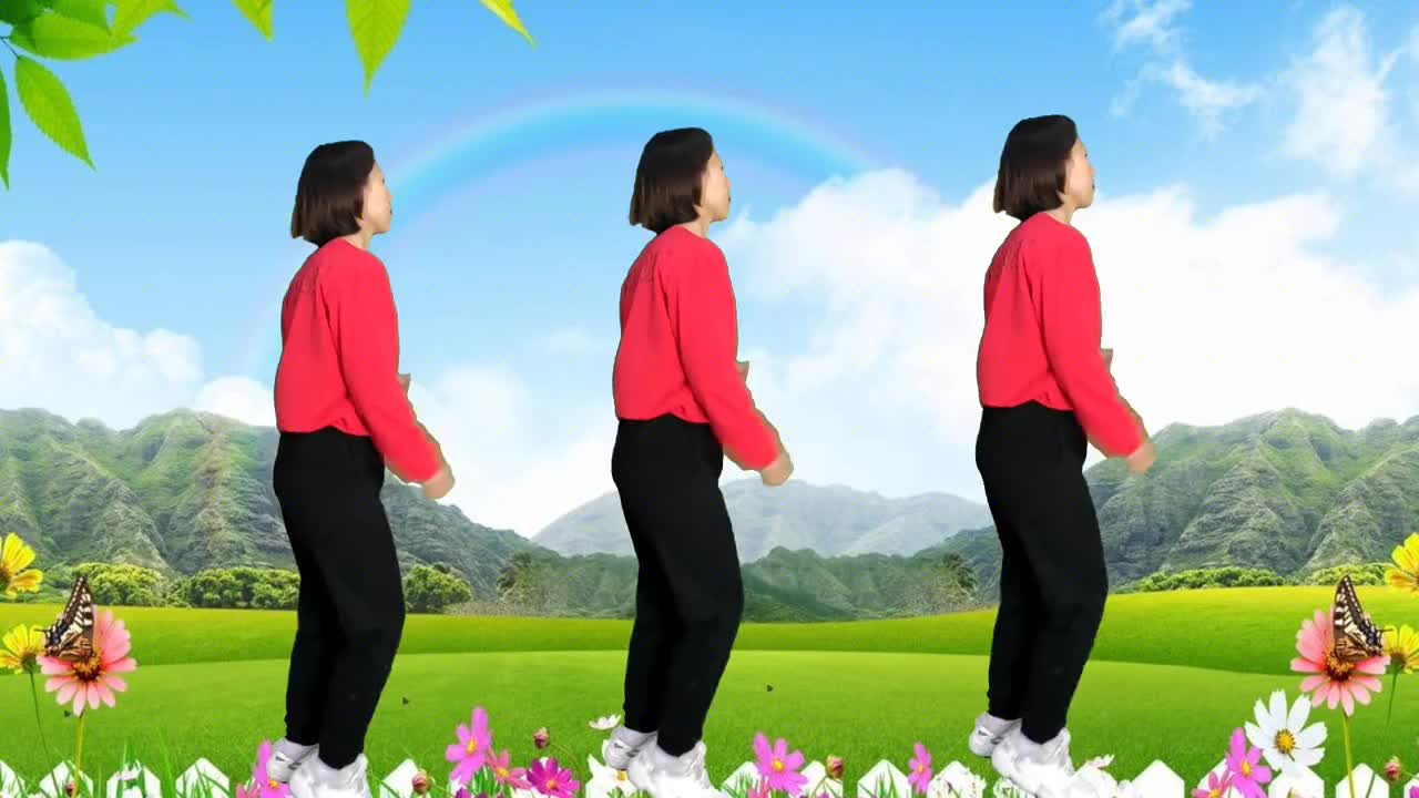 简单好学健身操广场舞心跳八步,舞步简单音乐欢快,赶紧一起来学