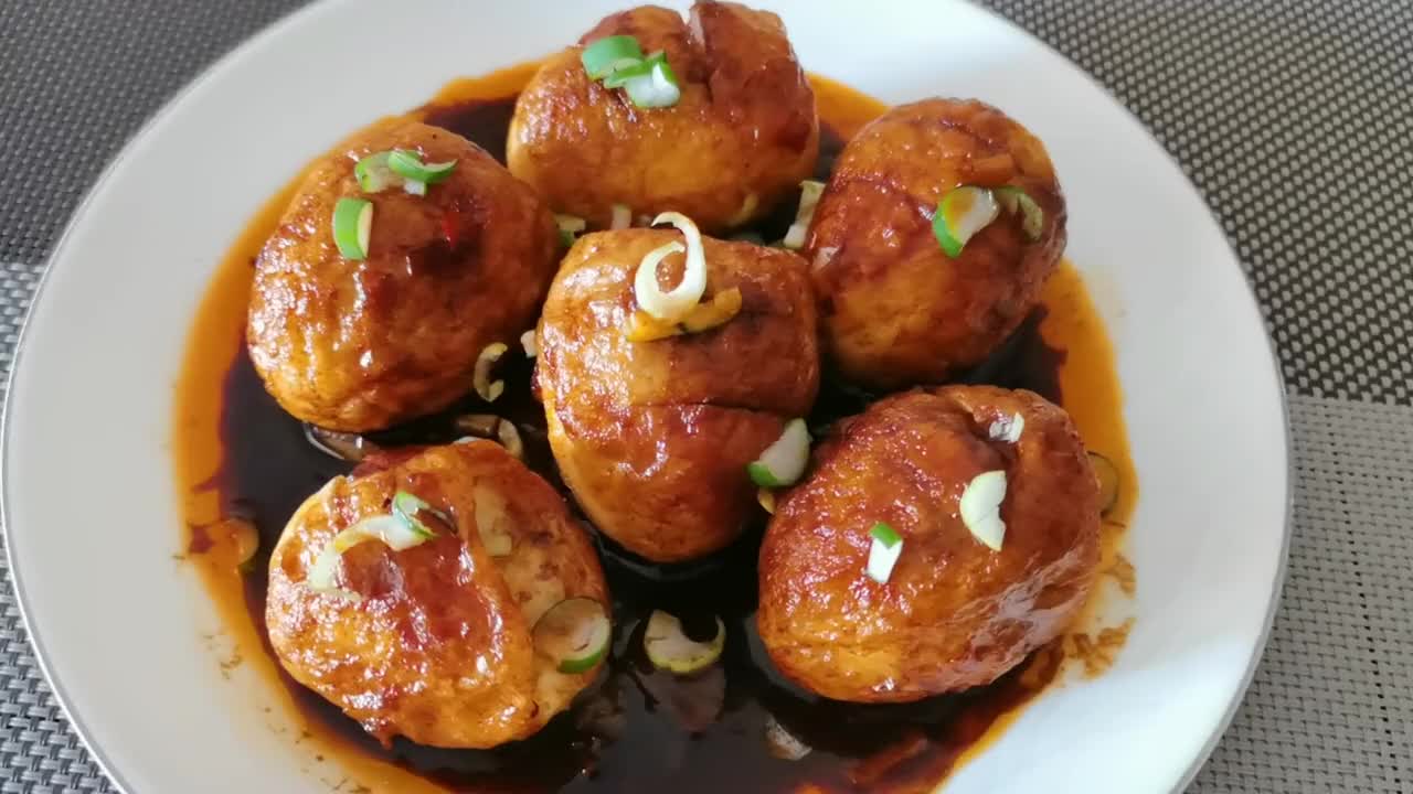 香辣入味,q弹好吃的——虎皮鸡蛋