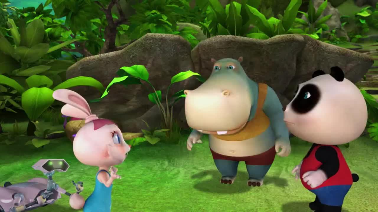 熊仔之正义守护:拜德跑到山顶,熊仔他们紧随其后,想看他要干嘛