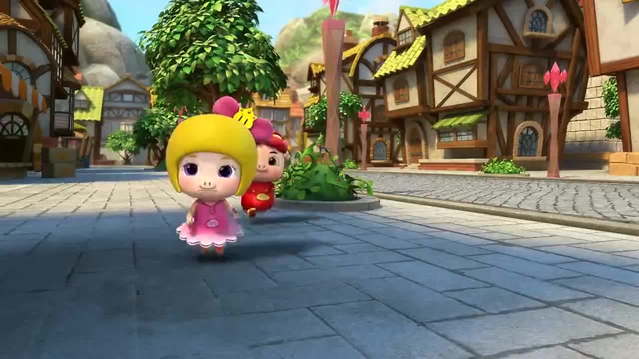 猪猪侠之梦想守卫者菲菲感应到五灵碎片了却被人拒之门外