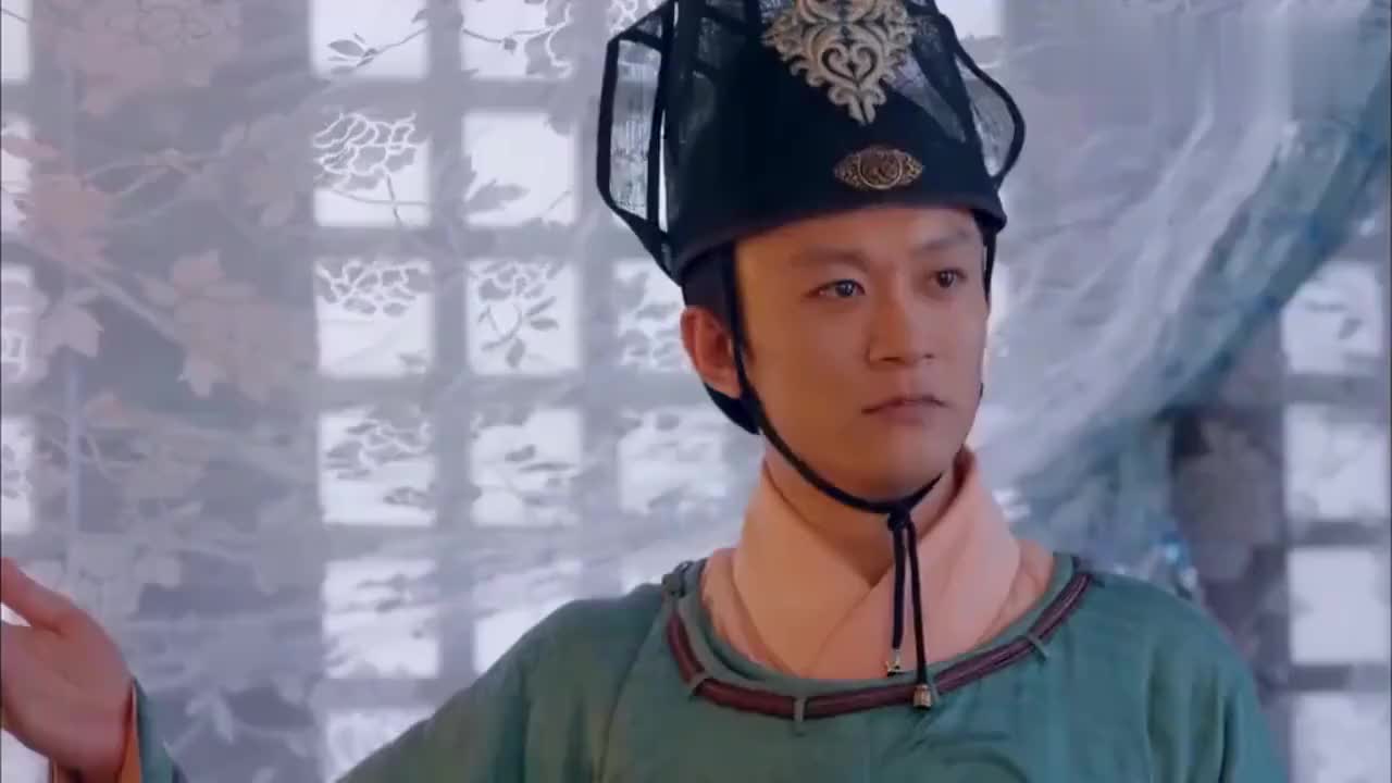 武媚娘传奇瑞安扮演陛下有模有样逗乐有孕的媚娘