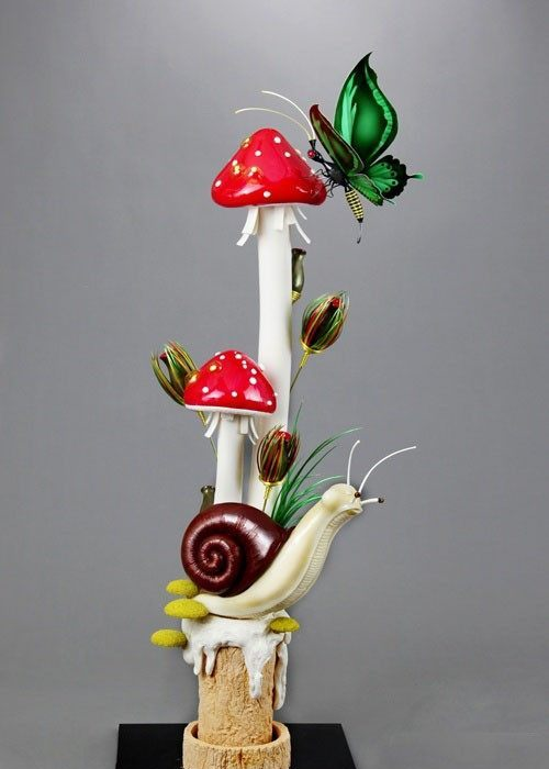 糖艺是厨师用美食做的就是我们生活种吃的糖