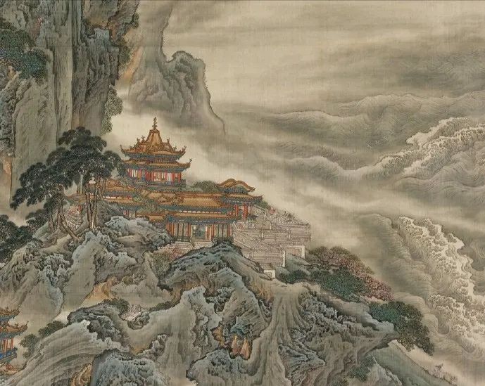 故宫收藏，清代画家袁江、袁耀山水作品欣赏