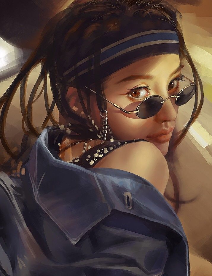 一组高质量人物插画作品欣赏!造型出色光影运用炉火纯青!