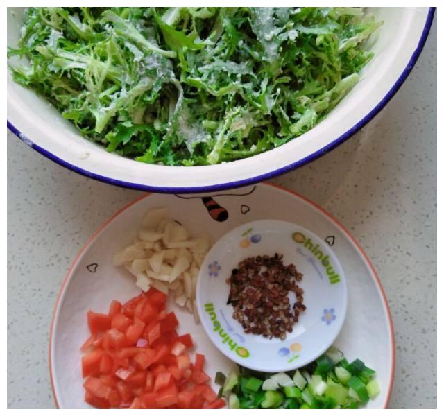 蒸苦菊简单好吃