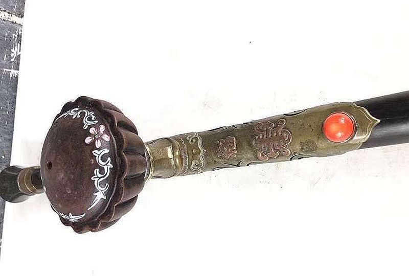 祸害中国人的清代大烟枪