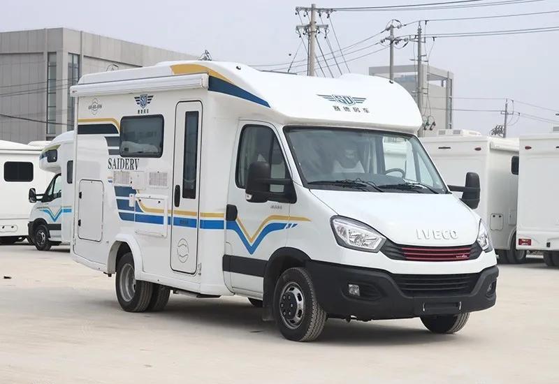 纵床布局造就大空间,适合三口之家,赛德海鸥t型房车