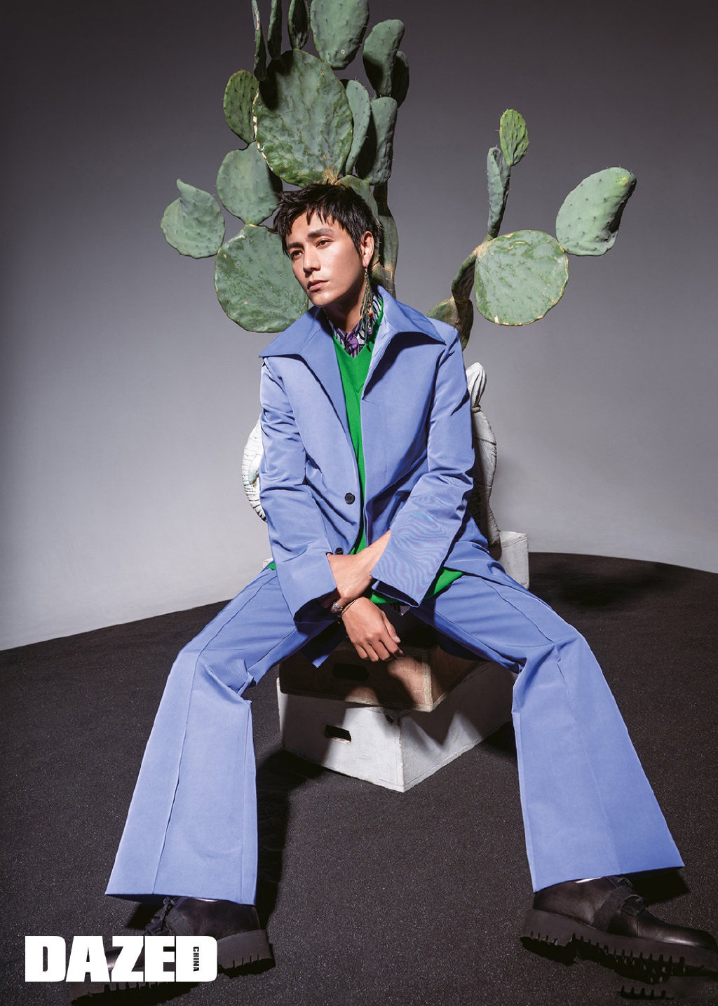 陈坤登 《dazed》9月刊封面,超现实风格独特出众