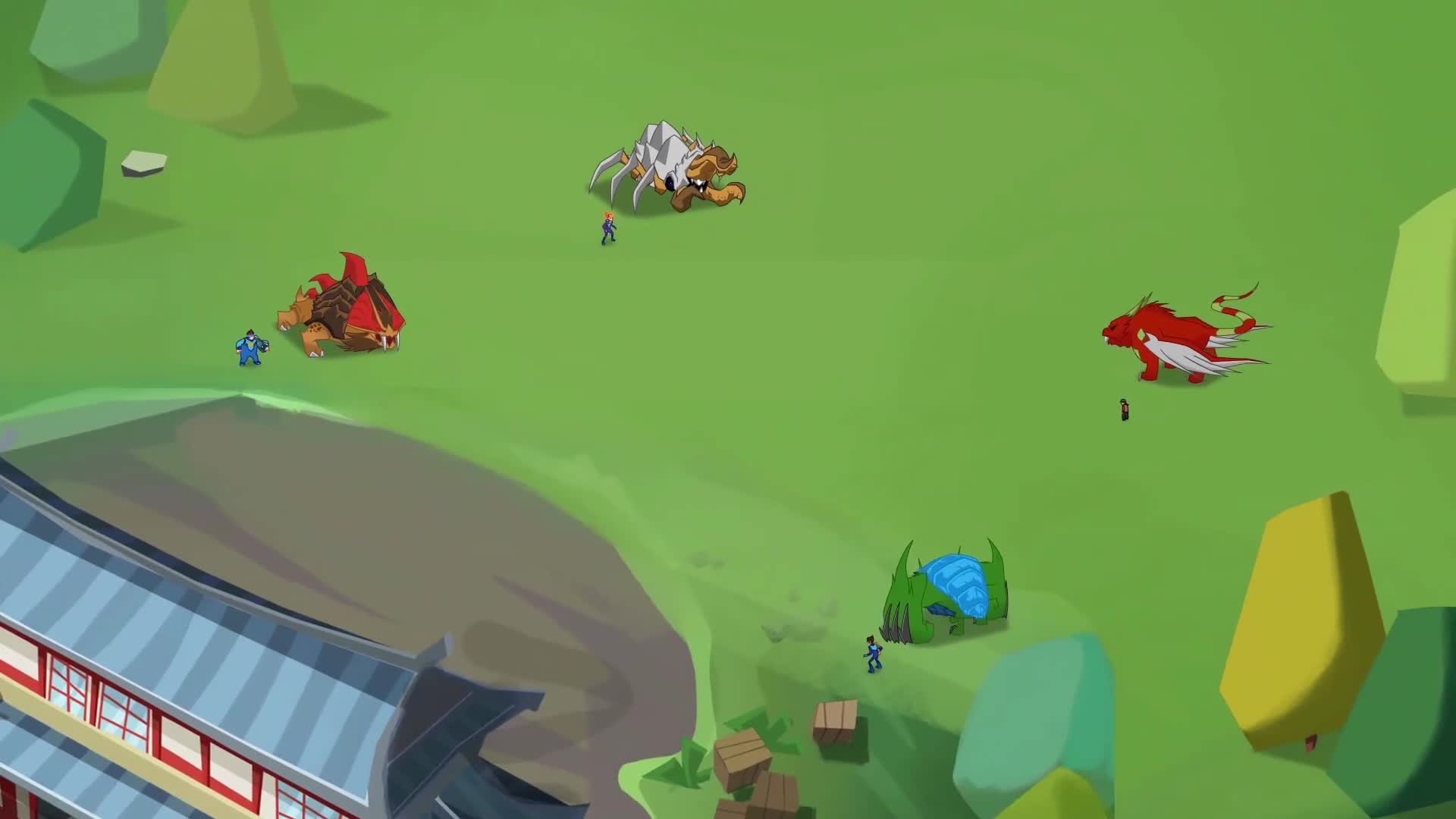 兽王争锋:杉珊太大意了,在最后关头判断失败,输掉了比赛