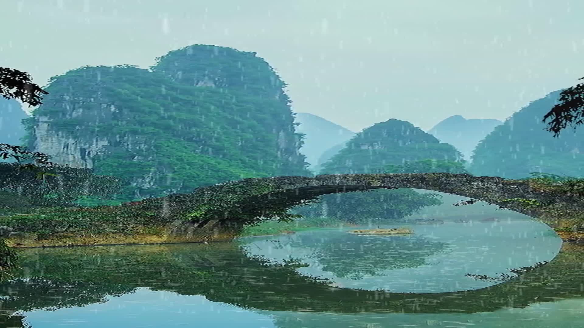 他只是下雨天陪你走那段雨路的人雨停了他也该走了