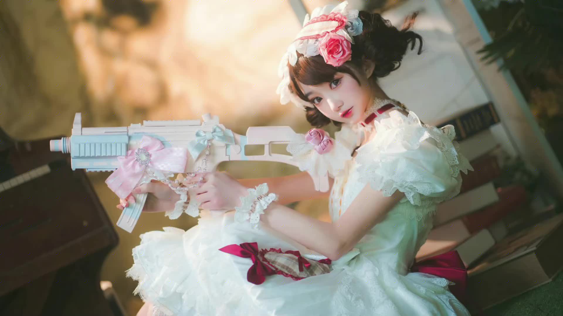 萌少带你看真人版的甜蜜誓约小姐姐