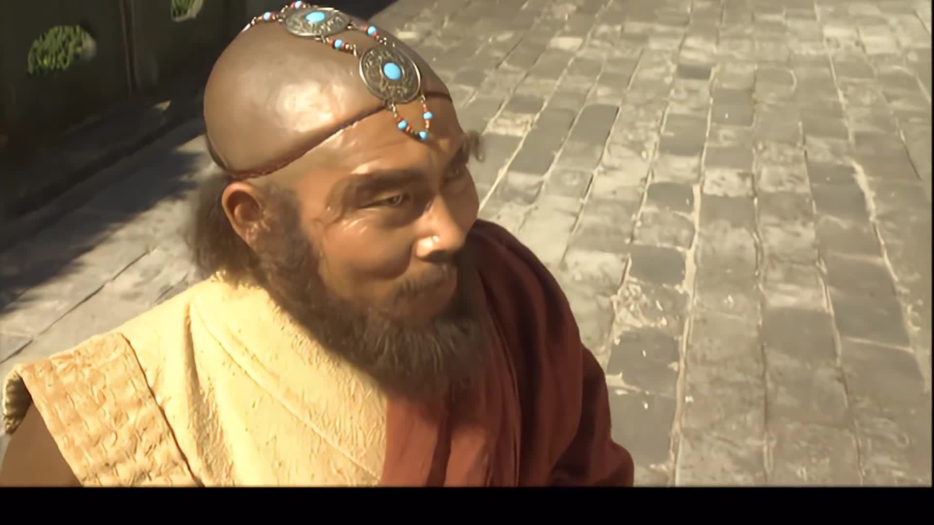 天龙八部鸠摩智展示绝技六大僧人淡定不已看着他演独角戏