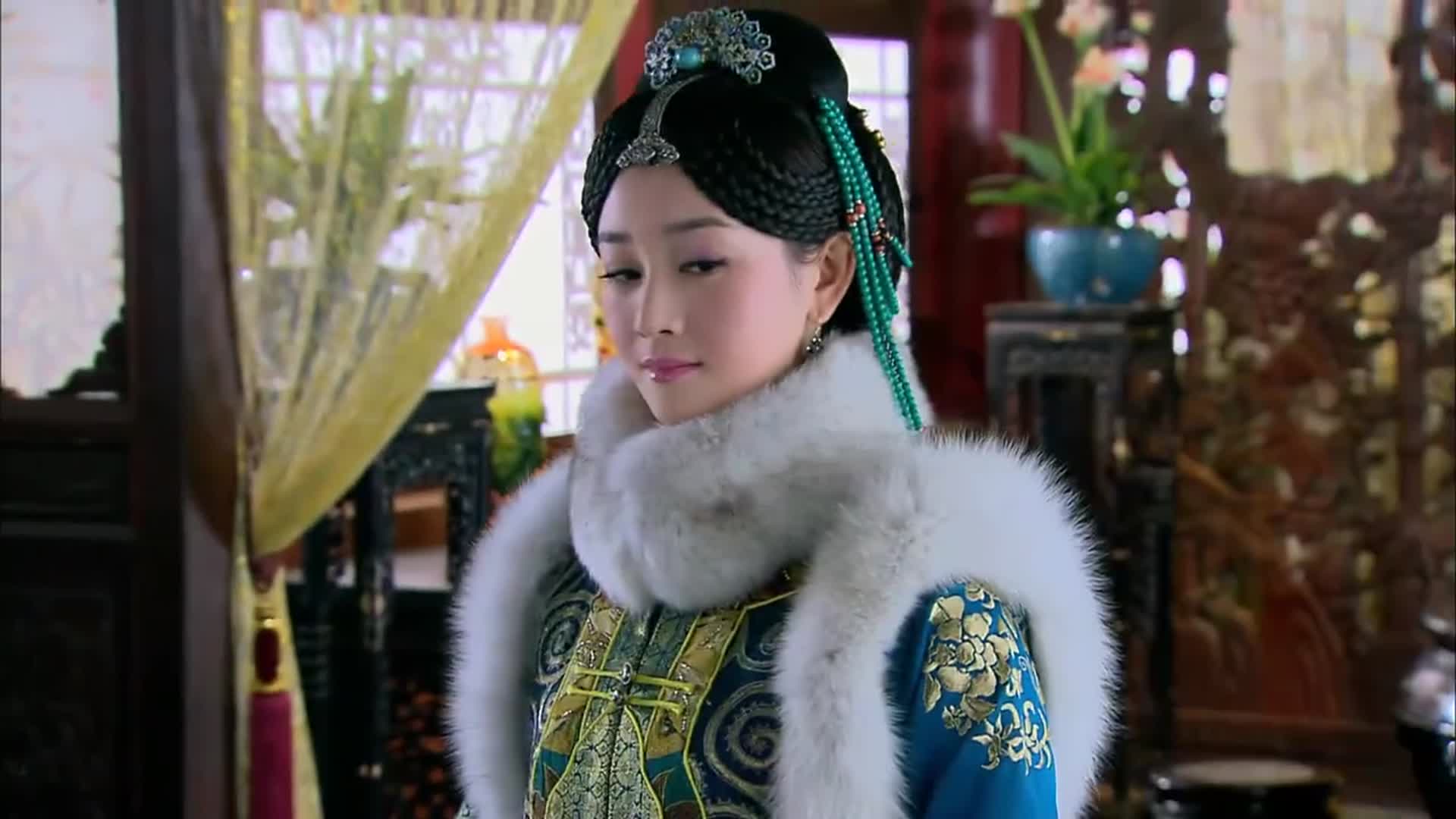 山河恋海兰珠主动出击哲哲福晋没在怕的这段对手戏太精彩