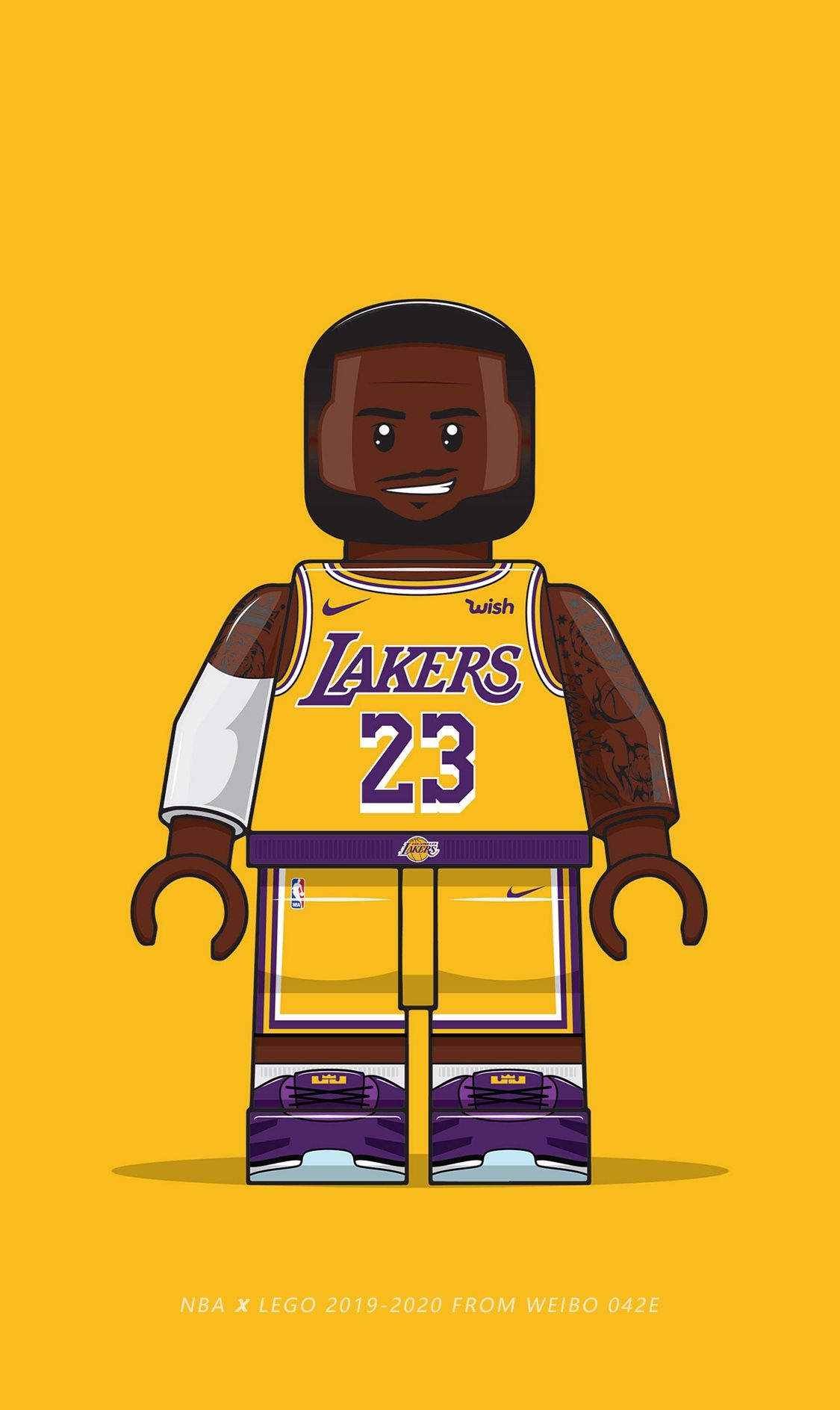 当nba球星遇到了乐高 Nba X Lego 壁纸
