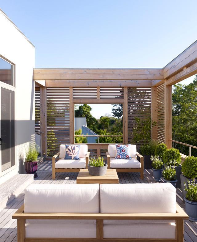 露台不再是鸡肋学这16个顶楼花园露台设计