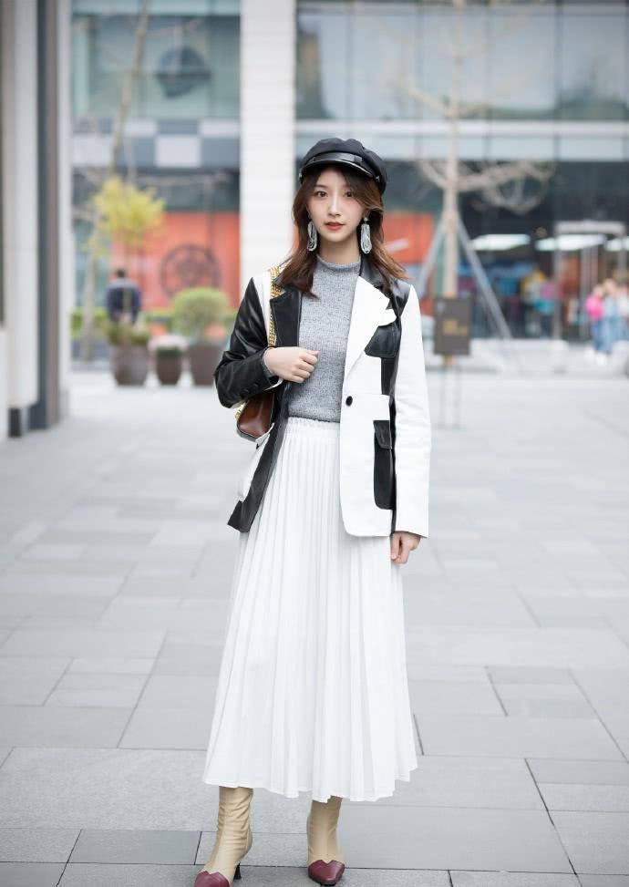 淑女风的裙子搭配,十分优雅的款式,给你不一样的气场