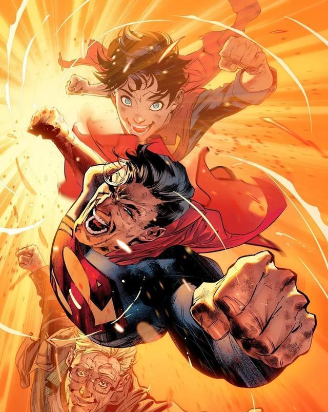 个超级英雄就会蹲美漫美图赏:标准降落姿态,是个超级英雄就会蹲2,超人