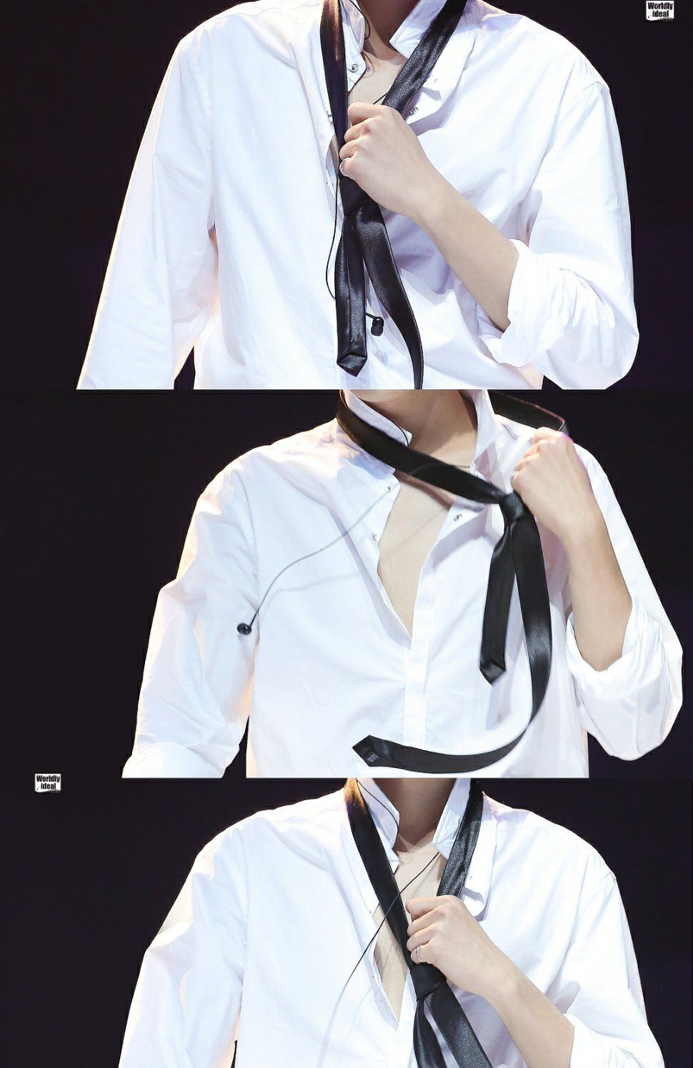 肖战扯领带的这种动作太过致命