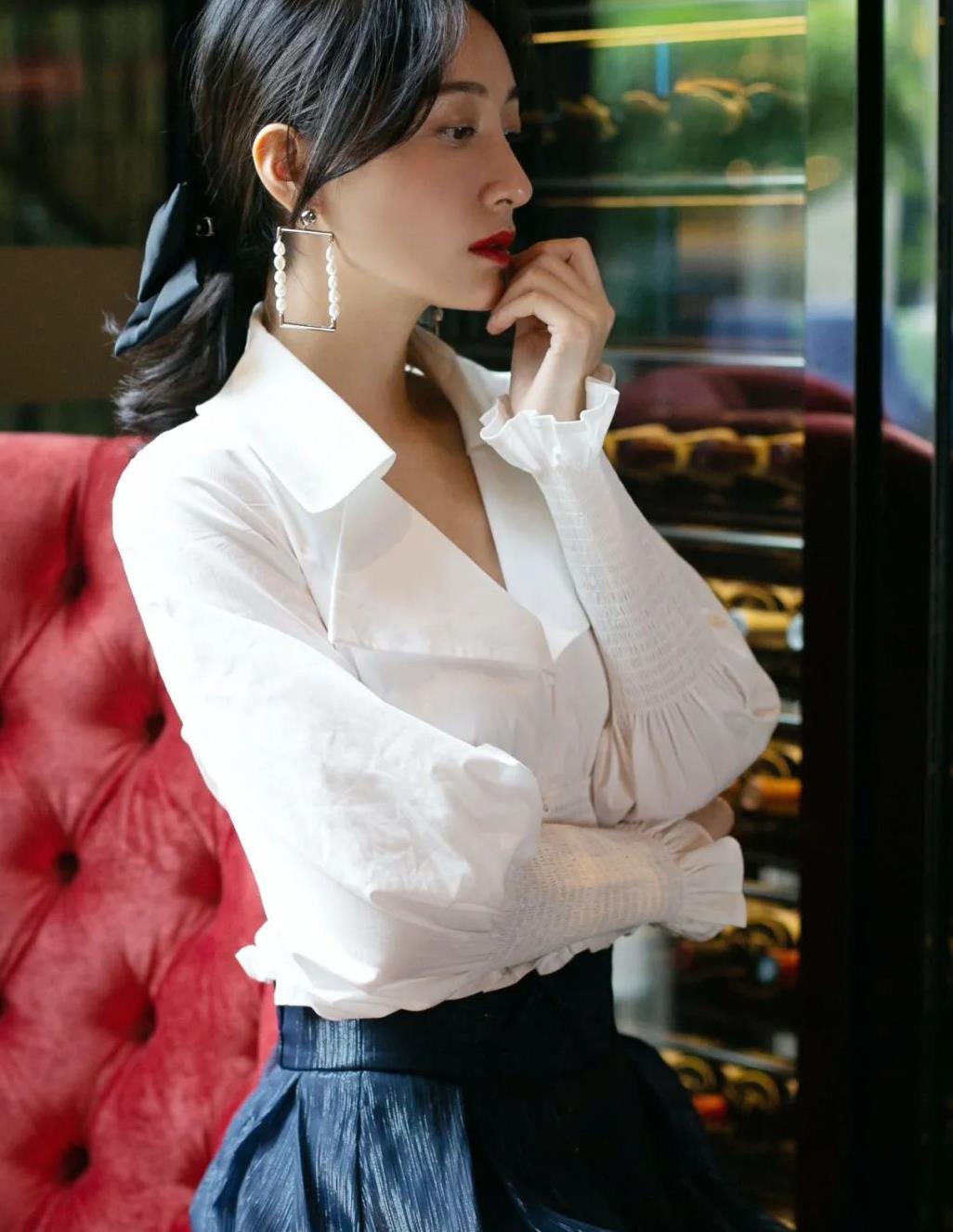 董维嘉穿搭日志法式优雅遇上惬意的下午