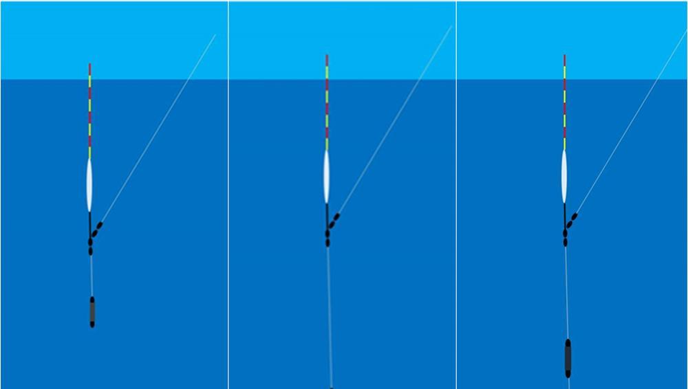 野钓黄尾鲴是钓还是锚关键看调漂这样调漂中鱼率高