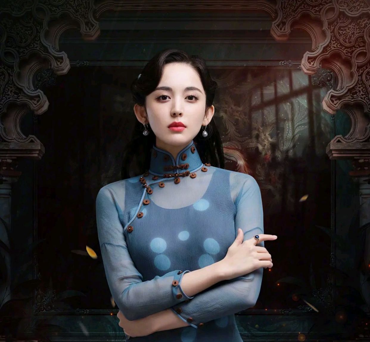 古力娜扎旗袍造型合集:优雅气质,高贵唯美!